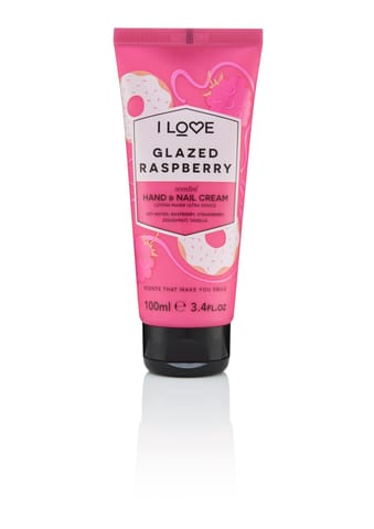 I LOVE Hand Cream Glazed Raspberry 100ml