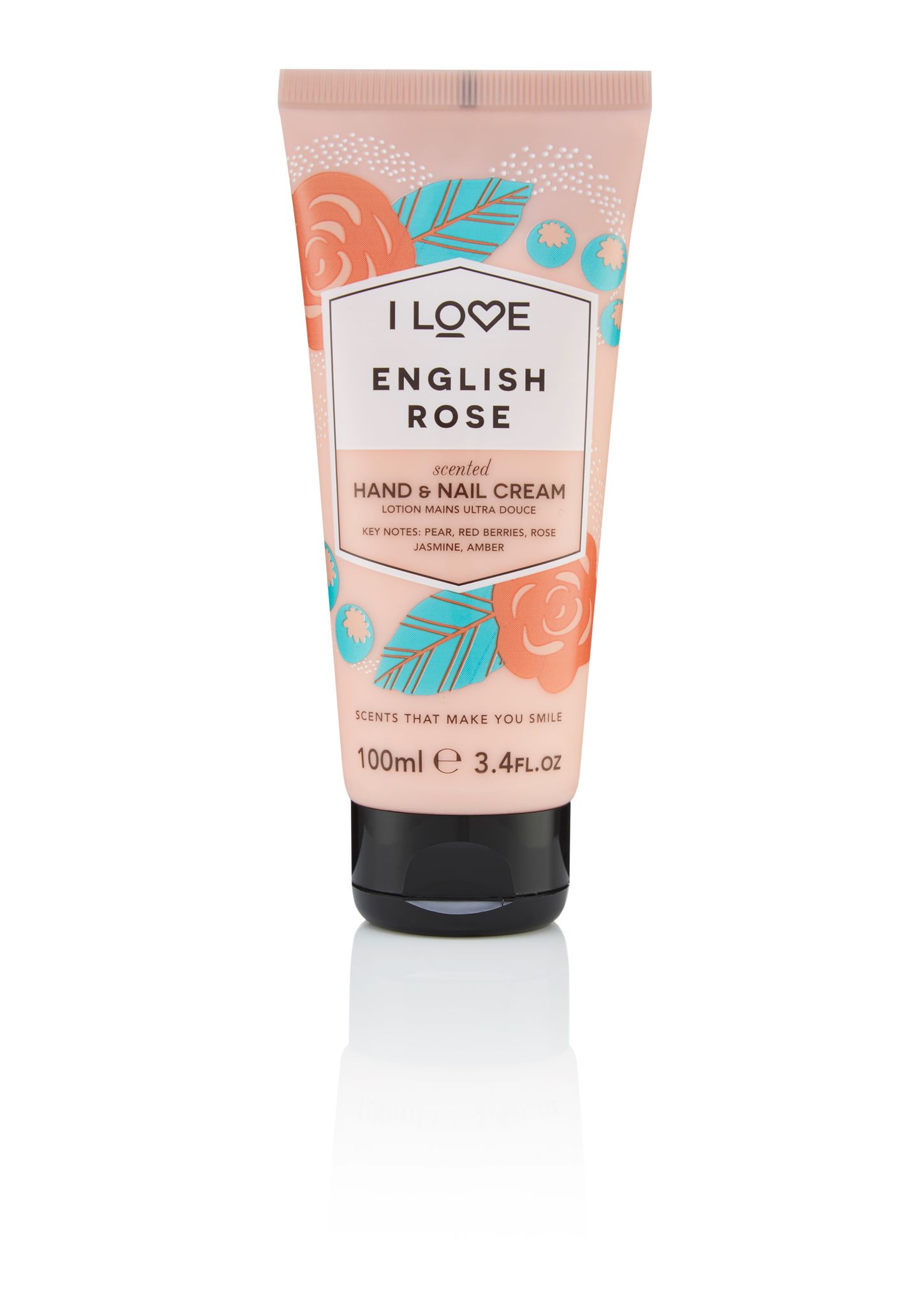 I LOVE Hand Cream English Rose 100ml