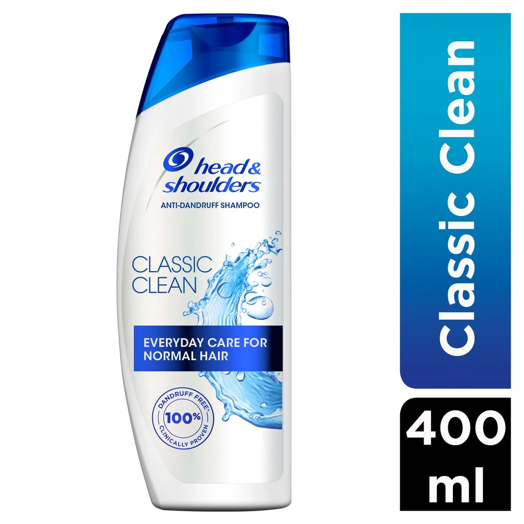 Head & Shoulders Classic Clean Anti-Dandruff Shampoo, 400 ml