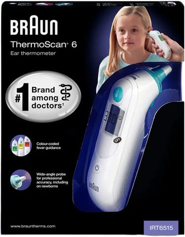 Thermoscan 7 Ear Thermometer With Age Precision Irt6520