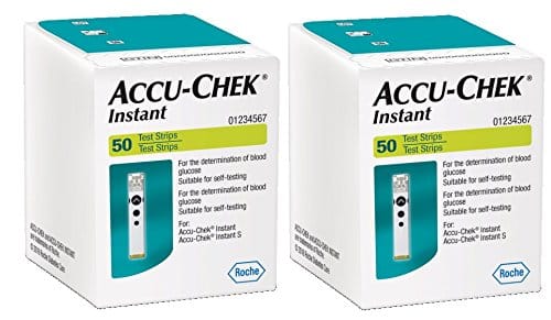 Accu-Chek Instant Test Strips 100's Pack