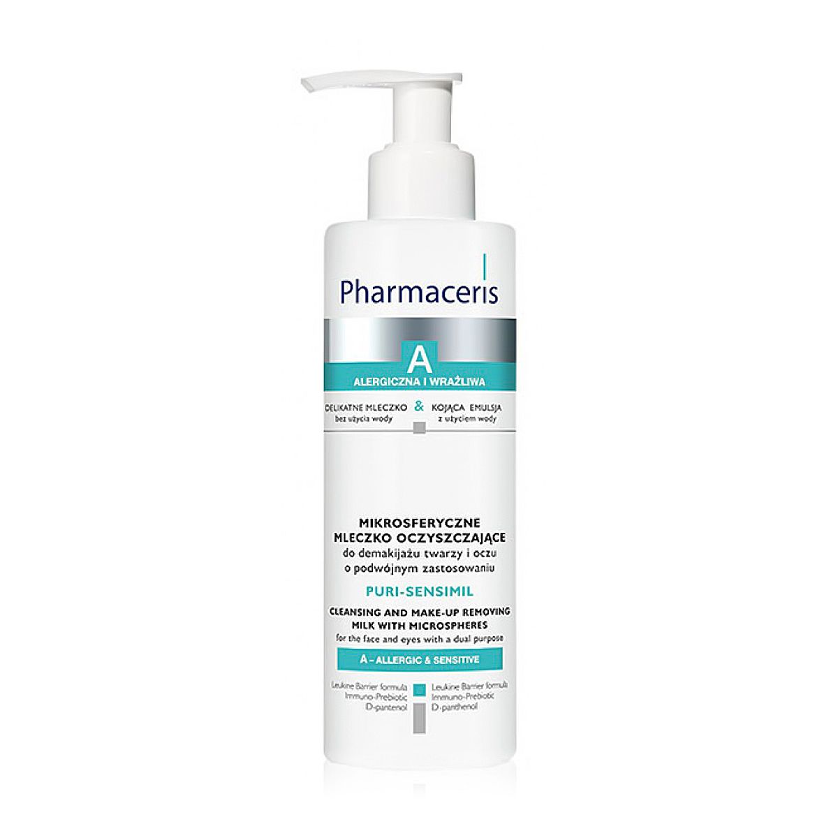 Pharmaceris T - Antibacterial Micellar Solution Cleansing and Makeup Remover 200 ml