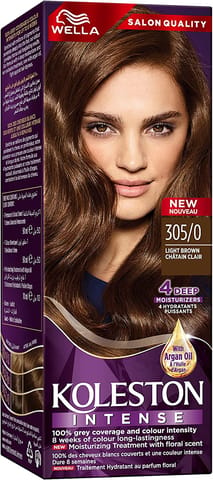 Koleston Hair Color Light Brown + Developer 305/0