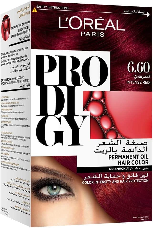 Prodigy Hair Coloring Intense Red 6.60