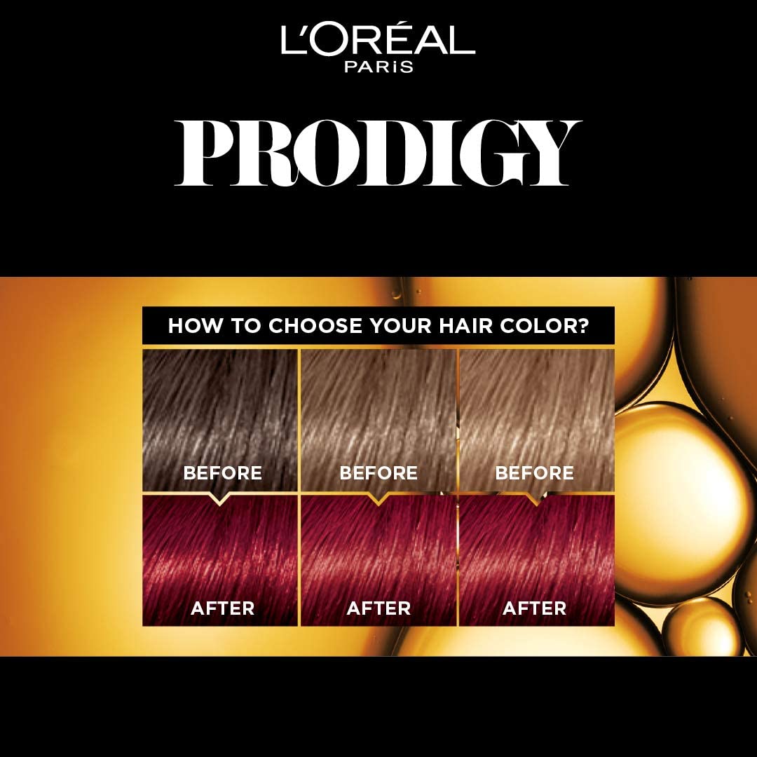 Prodigy Hair Coloring Intense Red 6.60