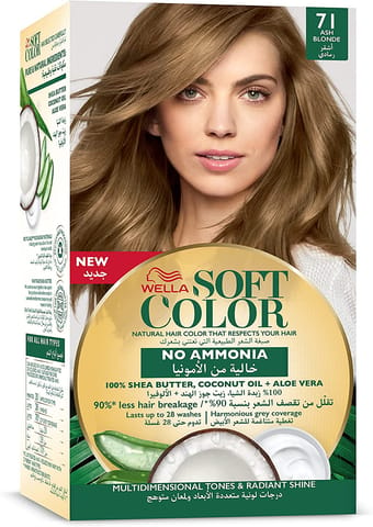 Wella Soft Color Kit 71 Ash Blonde