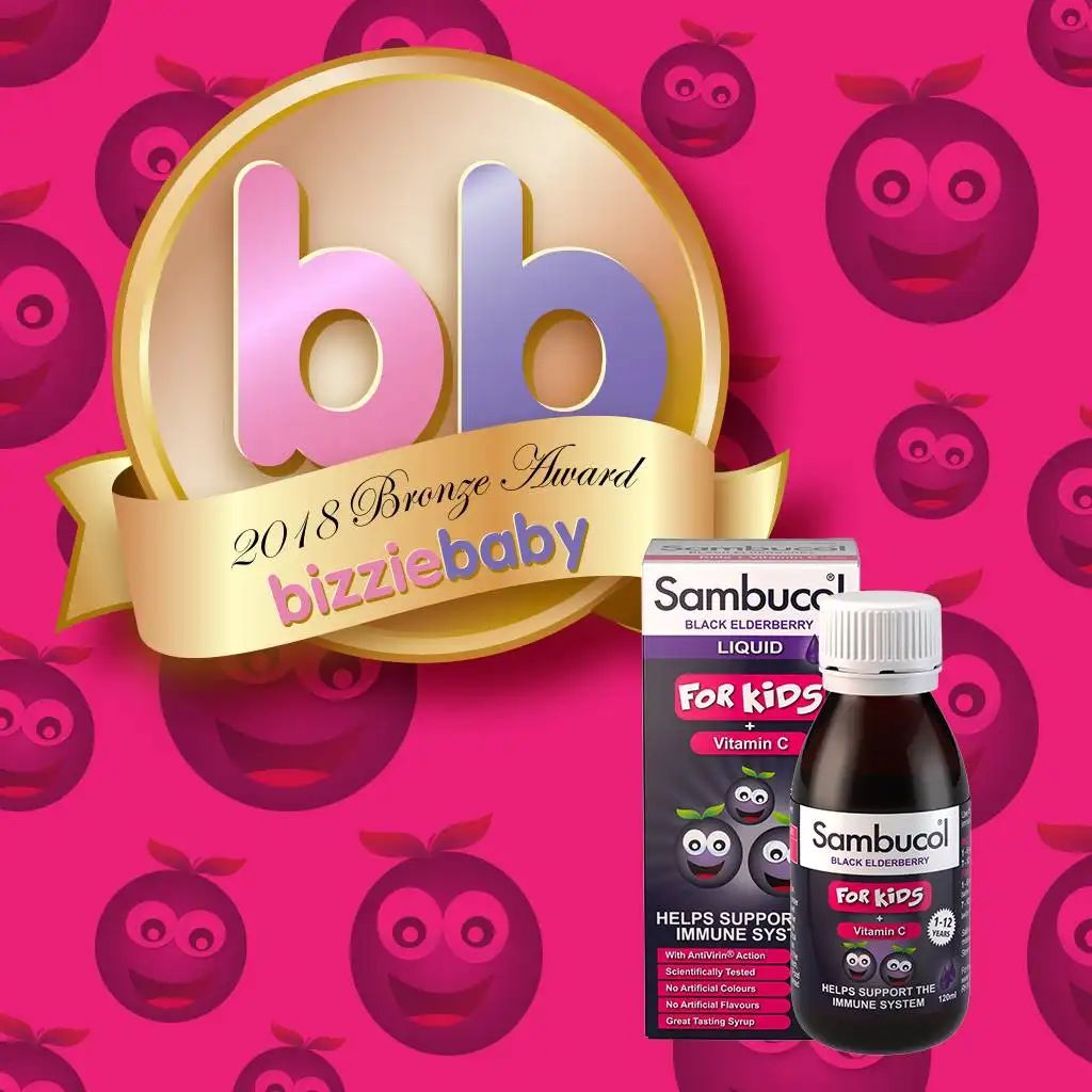 Sambucol Kids Black Elderberry & Vitamin C 120 ml Liquid