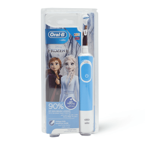 أورال-بي فرشاة أسنان للأطفال الكهربائية فروزن 3+