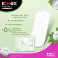 Kotex Natural Panty Liners, 100% Cotton, Normal Size, 54 Daily Panty Liners