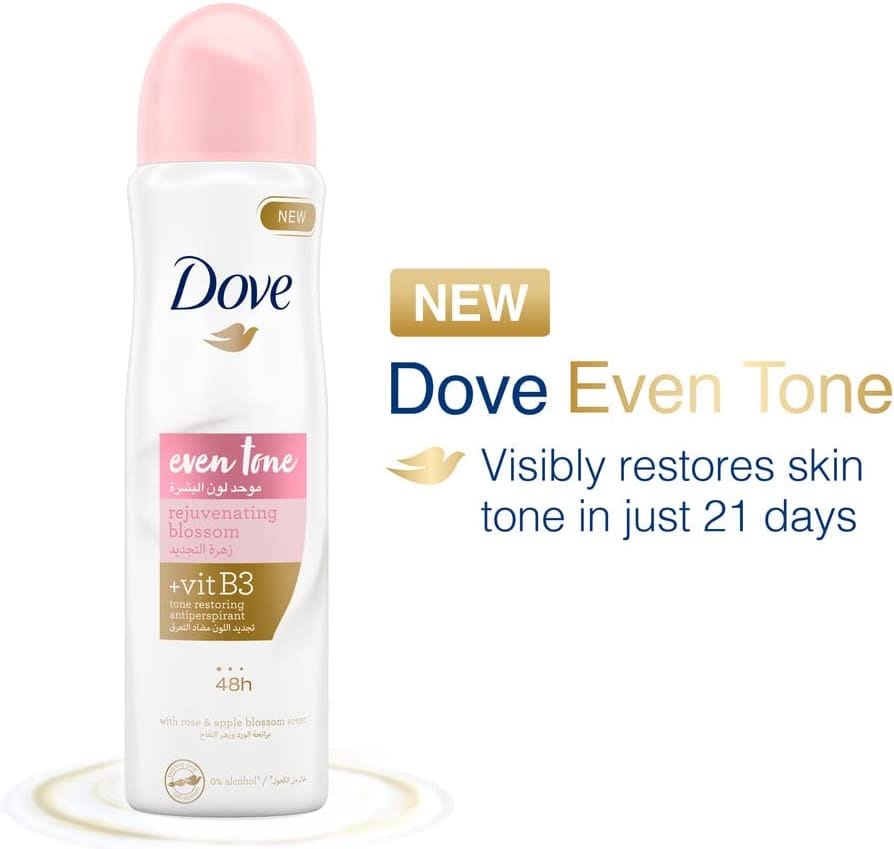 Dove Deo Spray Even Tone Blossom 150ml