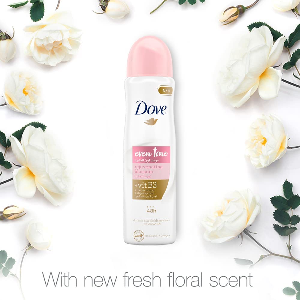 Dove Deo Spray Even Tone Blossom 150ml