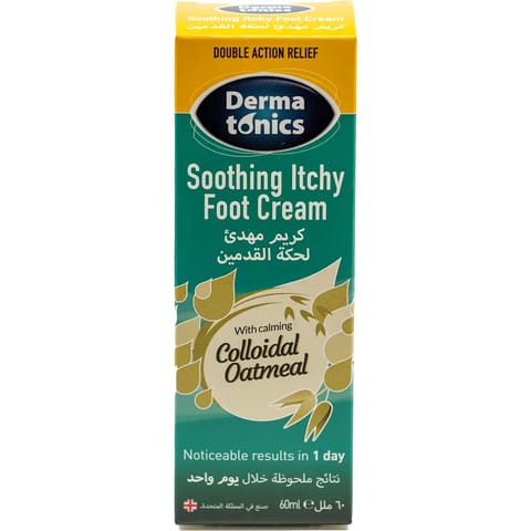 Dermatonics Soothing Itchy Foot Cream 60 Ml