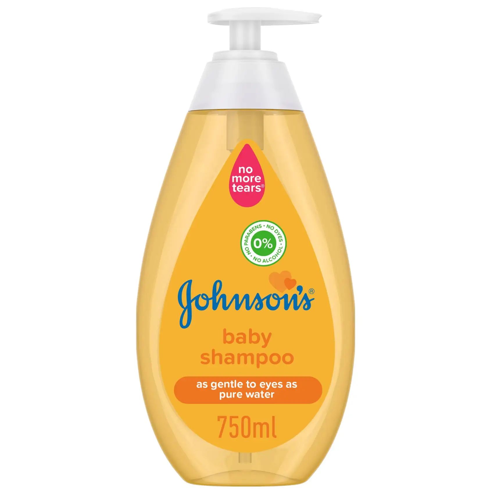 J&J Baby Shampoo Yellow 750 Ml