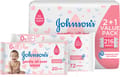 Johnson's Baby Wipes - Gentle All Over (2+1) 216pcs
