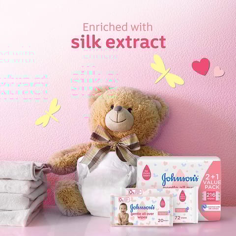 Extra Sensitive Baby Wipes 56 Wipes \ 2+1 Free