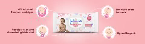 Extra Sensitive Baby Wipes 56 Wipes \ 2+1 Free