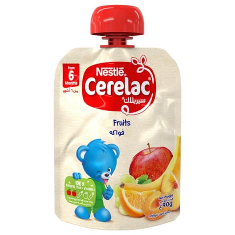 Cerelac Puree 6 Fruits 90g +6Months