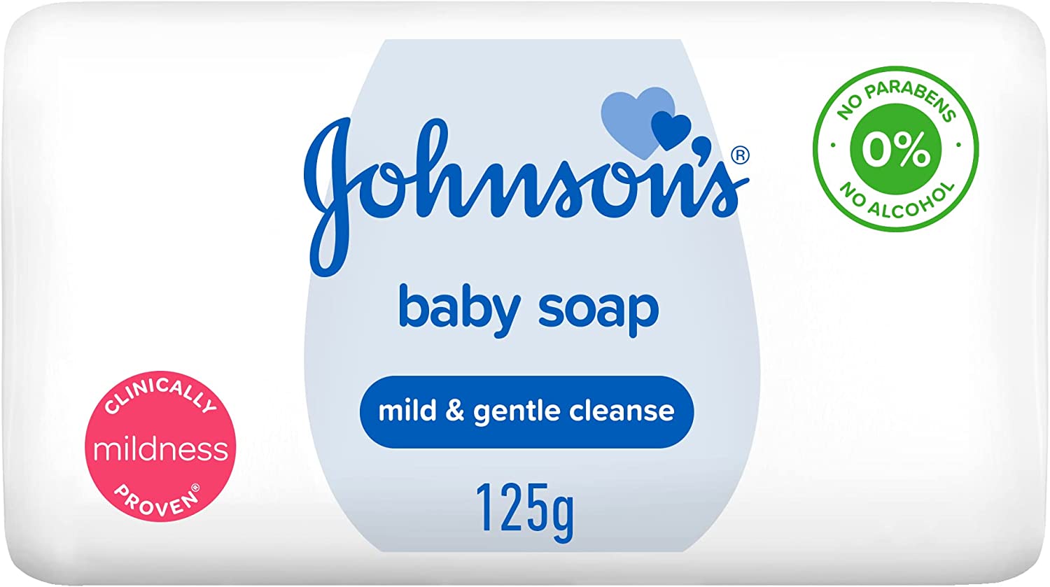 Johnson's Baby Soap 125g White