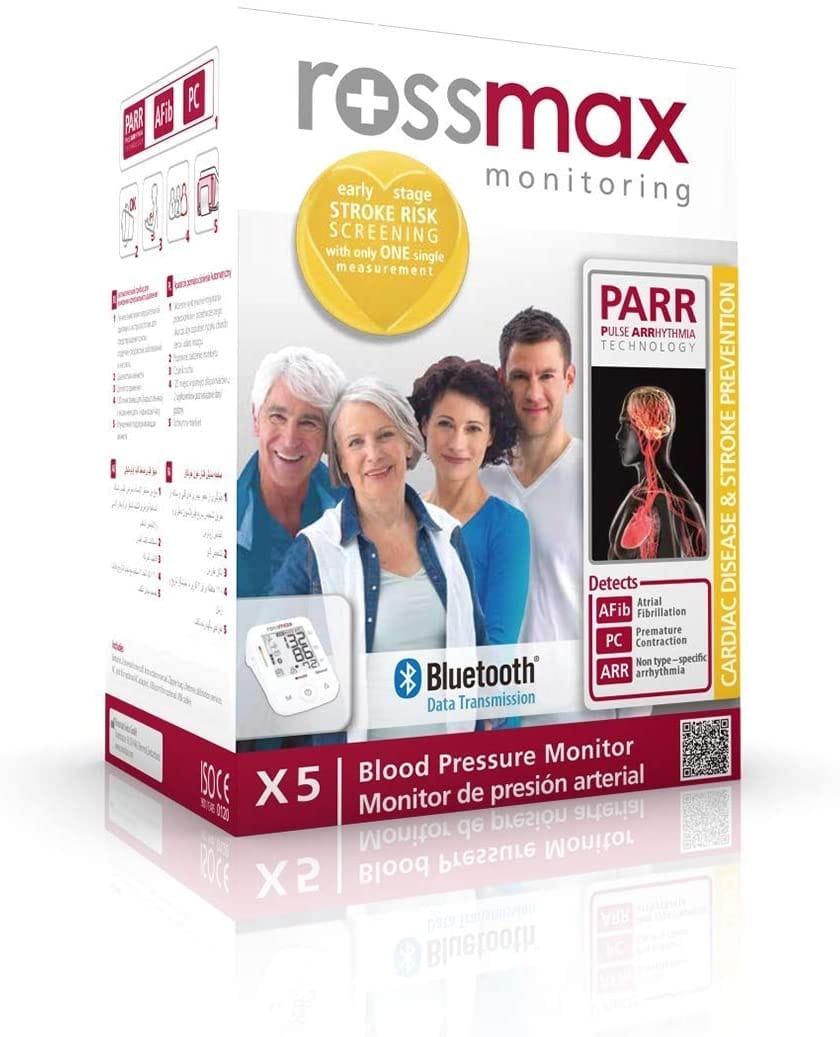 روزماكس اكس 5 جهاز لقياس ضعط الدم من أعلى الذراع مع مشد