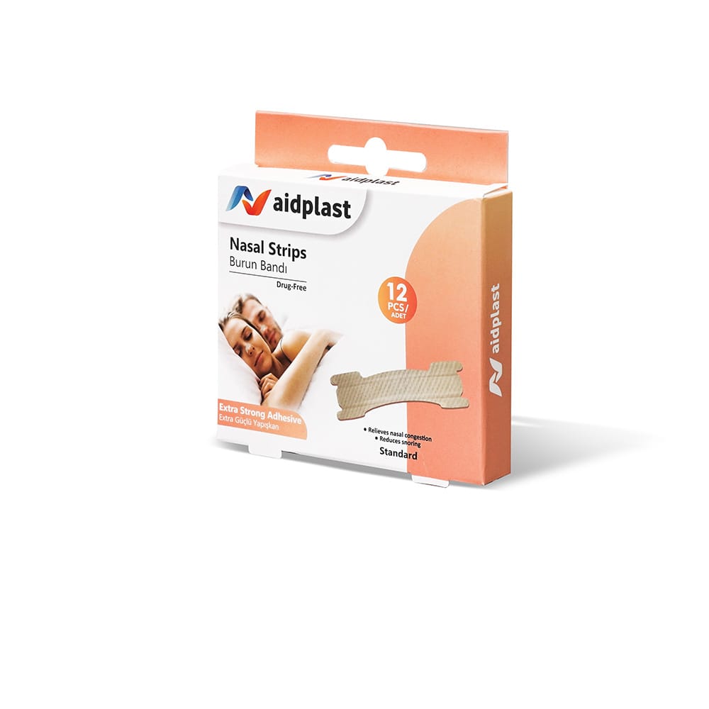 Aidplast Nasal Strips Standars 12 Pcs