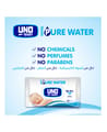 UNO Baby Pure Water Wipes 60 Wipes, White, Large