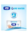 UNO Baby Pure Water Wipes 60 Wipes, White, Large