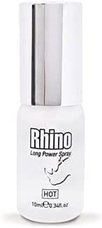 Hot Rhino Medicated Long-Acting Spray for Men -10 ml