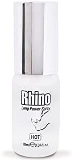 Hot Rhino Medicated Long-Acting Spray for Men -10 ml