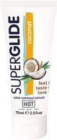 Hot Superglide Waterbased Coconut 75Ml