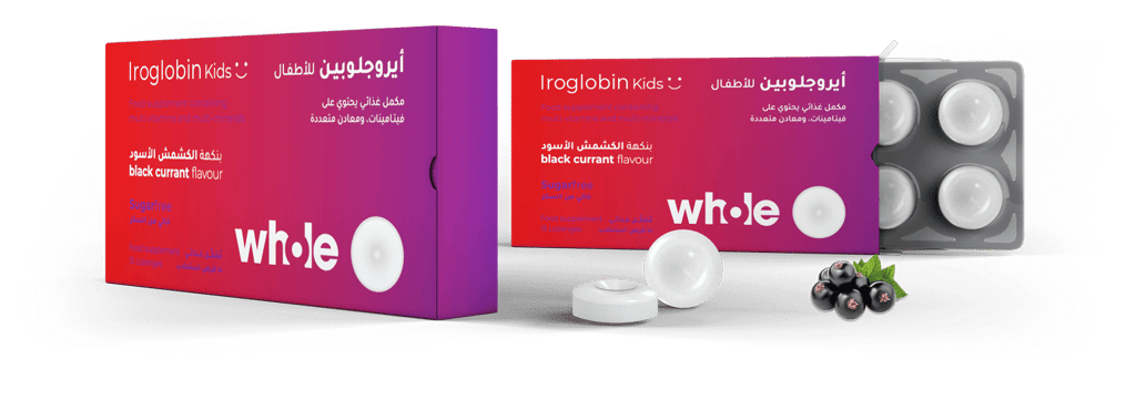 Whole Iroglobin Kids 15 Lozenges