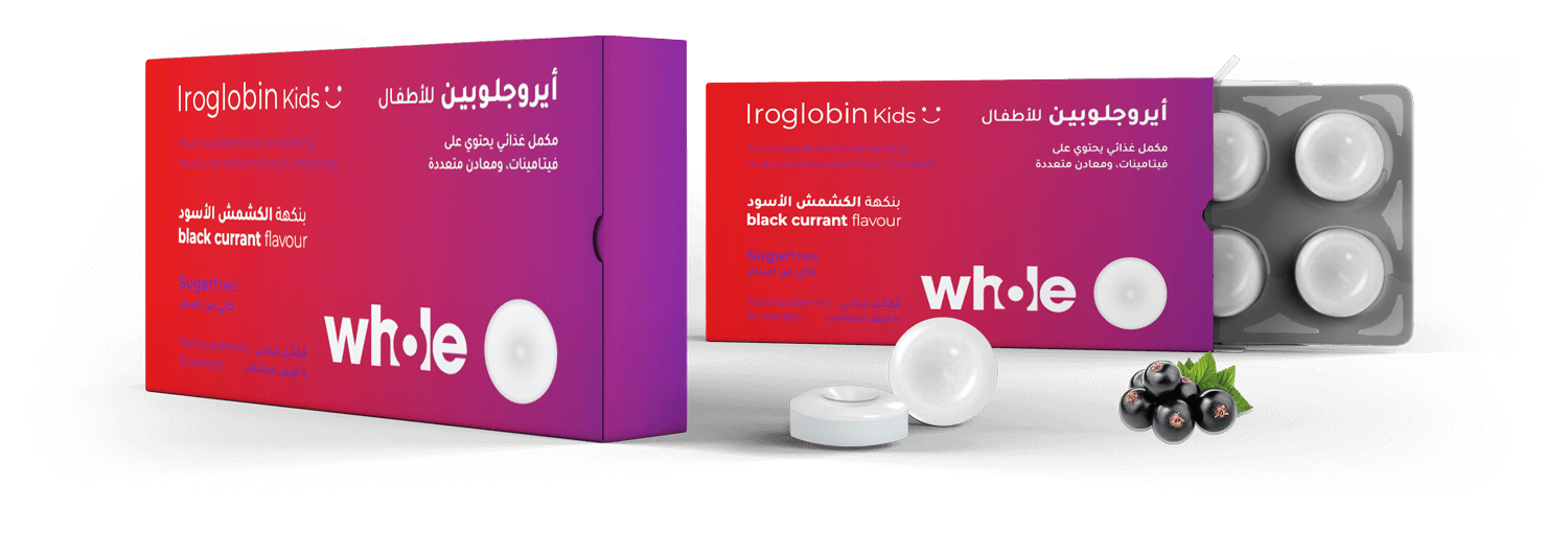 Whole Iroglobin Kids 15 Lozenges