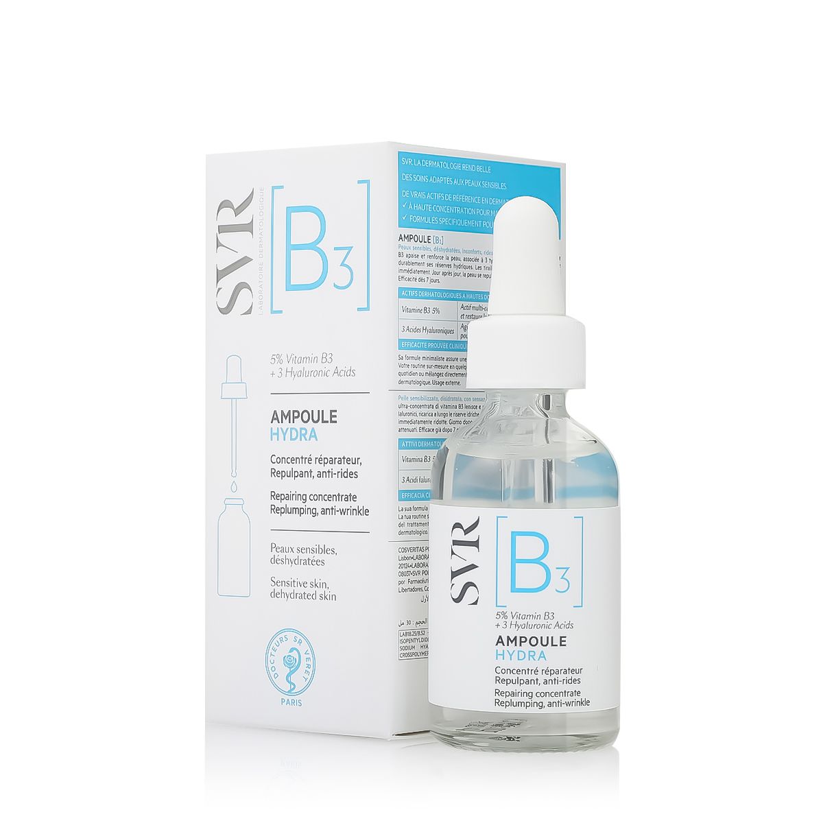 SVR Ampule B Hydra Replumbing & Anti Wrinkle 30 Ml