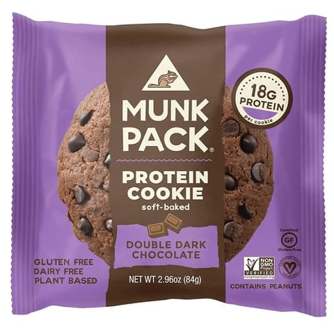 Munk Pack Double Dark Choco Cookies 84g