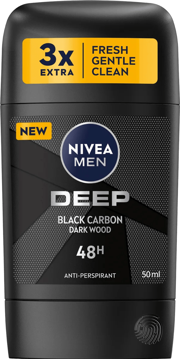 Nivea Men Deo Stick Deep Black 50 Ml