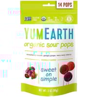 YumEarth Organic Sour Pops 14 Pops
