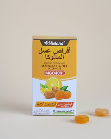 Manuka Honey Tablets Lemon Ginger