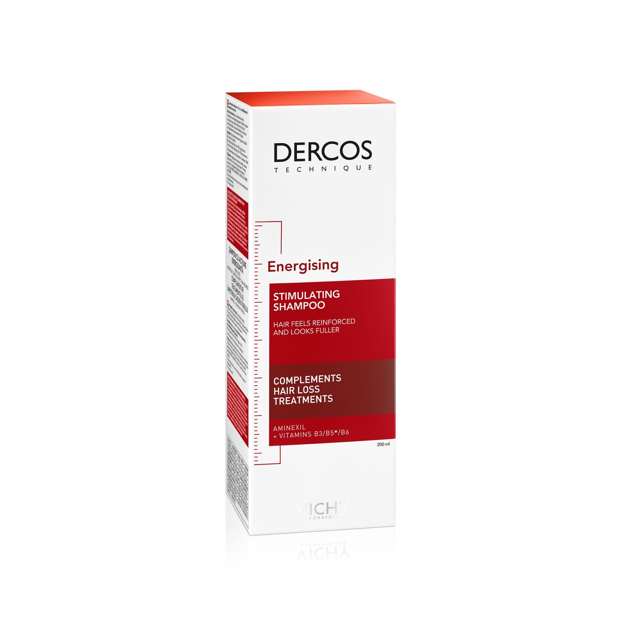 Dercos Energising Anti Hair Fall Shampoo with Aminexil 200ml