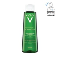 VICHY Normaderm Pore Tightening Toner for Oily/Acne Skin with Salicylic and Glycolic acid 200ml