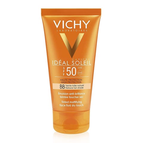 VICHY Capital Soleil Tinted Mattifying Face Fluid Dry Touch SPF50 50 ml