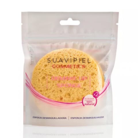 Suavipiel sponge to remove makeup and cleanse the face