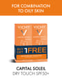 Vichy Capital Soleil Dry Touch SPF50 Buy 1 Get 1 Free, Sunscreen for Oily Skin