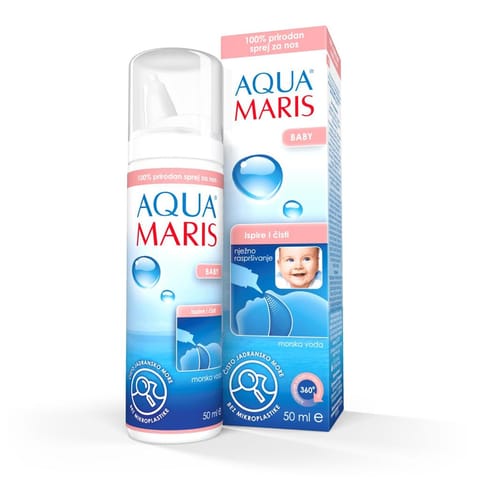 Aqua Maris Baby Nasal Spray 100% Natural 50ml