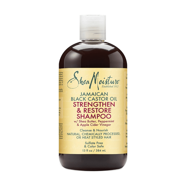 Shea Moisture Jamaica Black Castor Oil Strengthen& Restore Shampoo - 384ml Shea Moisture Jamaica Black Castor Oil Strengthen& Restore Shampoo - 384ml