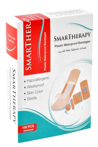 Smartherapy Strips Assorted Plaster 100 PCS