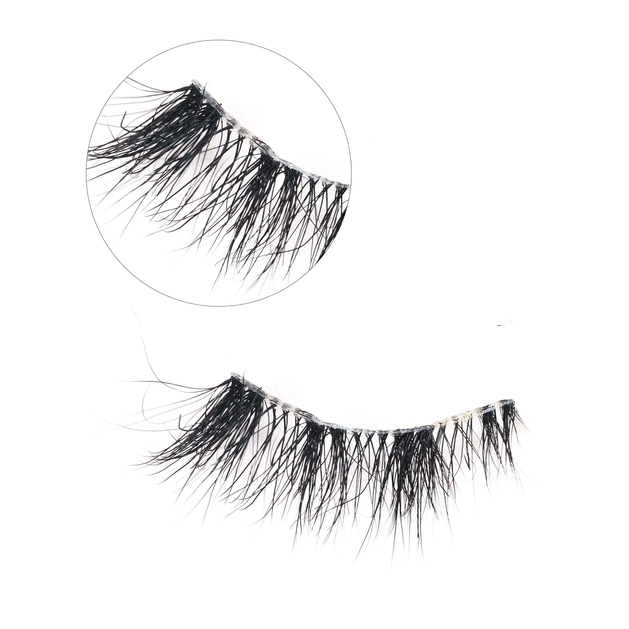 Blink 3D Mink Lashes with transparent band honeymoon