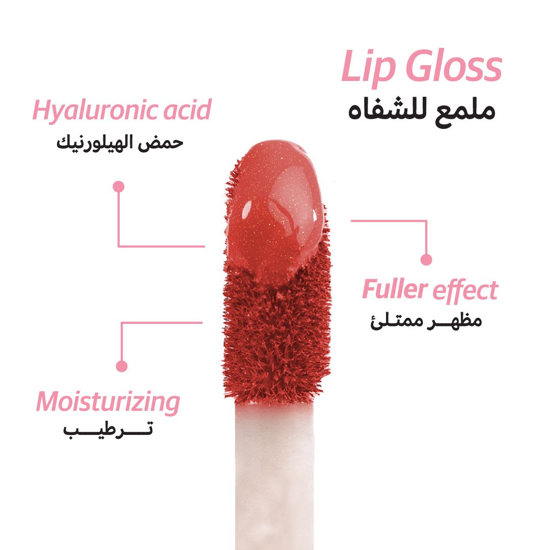 Blink Lip Gloss# 02 Hot Pink