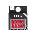 Loca Small Nails Oval# 4 Red