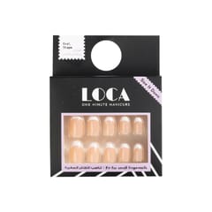 Loca Small Nails Oval# 7 French