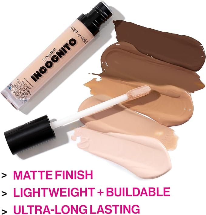 WnW Incognito Concealer# 900 Light Honey