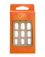 Glitz Nails Oval - 08 White